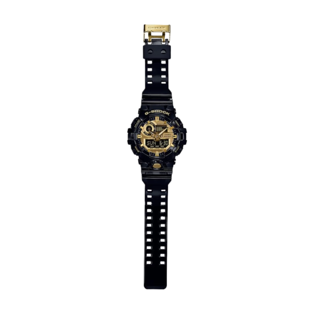 Casio G-Shock GA-710GB-1A Analog-Digital Black Resin - Image 2