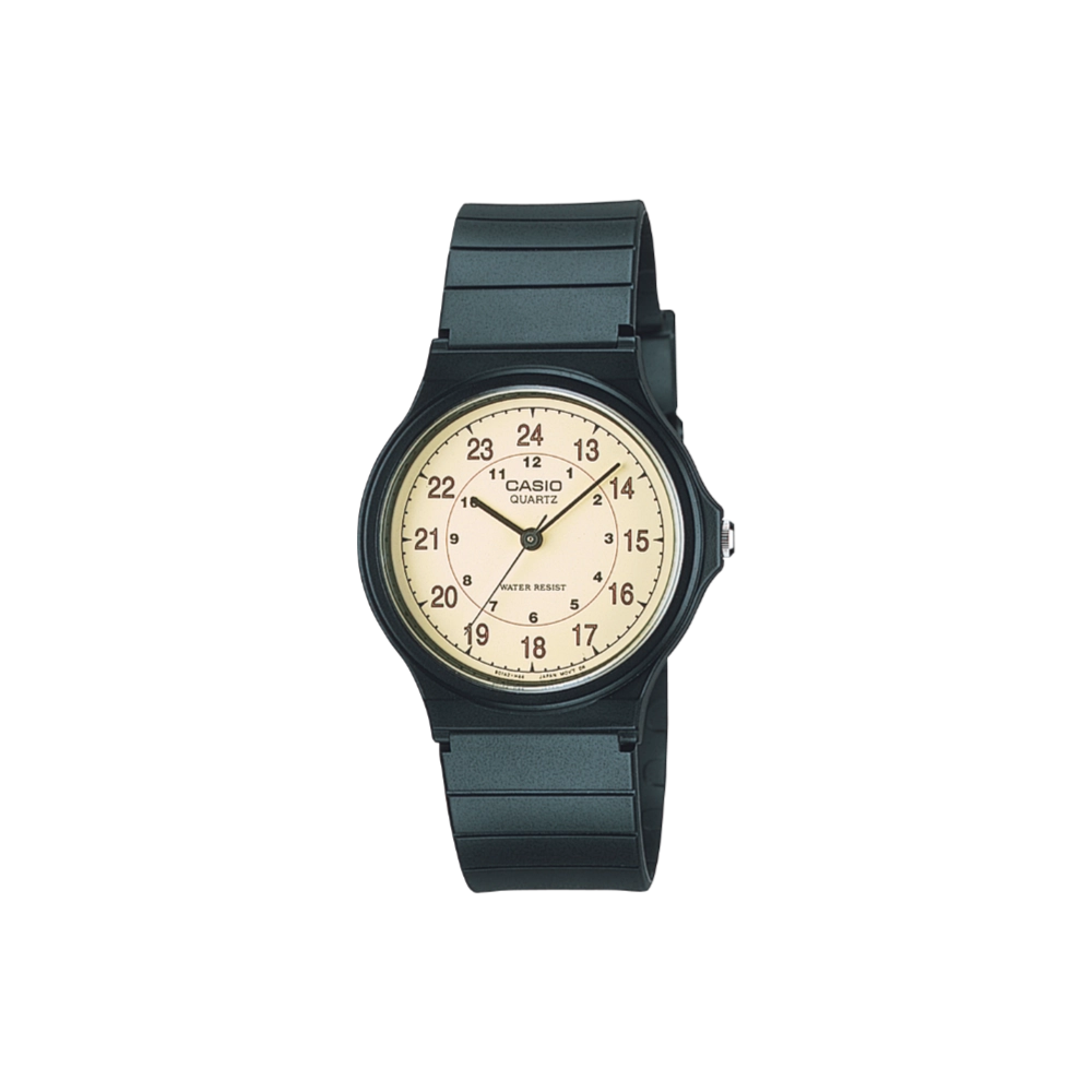 Casio MQ24-9B Men's Classic Analog Black Resin Band - Image 1