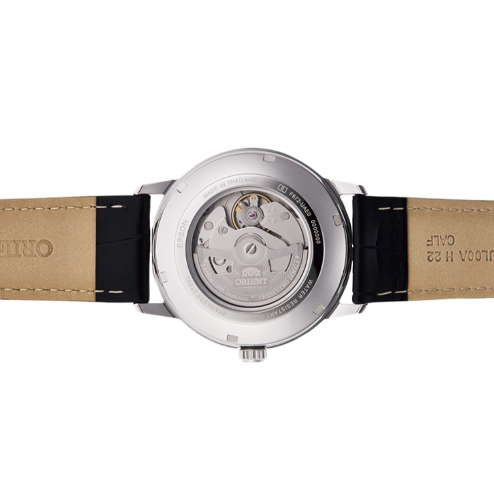 Orient RA-AC0F05B10A Symphony III Black Leather Band Black Dial Automatic - Image 3